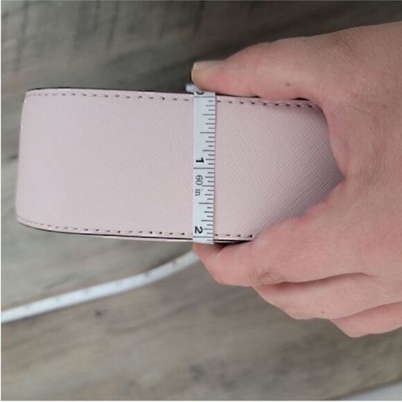 Michael Kors Jet Set Chain Crossbody Pink - Picture 10 of 11